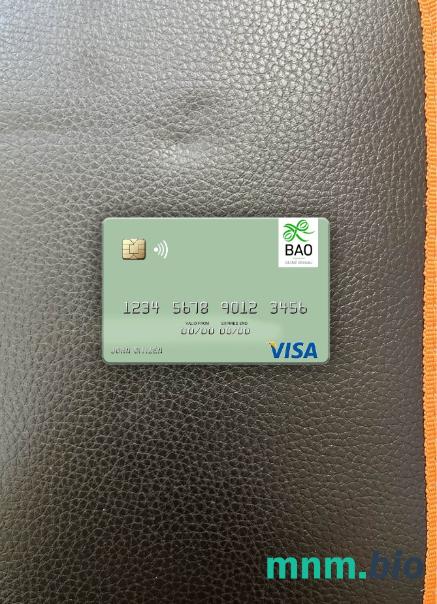 Guinea Bissau Banco Da Africa Ocidental visa obciążyć card wygląd fotograficzny skan PSD + zdjęcie